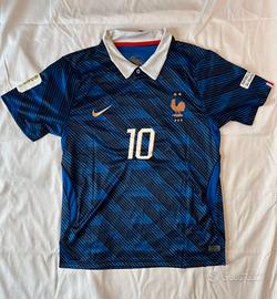 Maglia della Francia Home di Mbappe N 10
