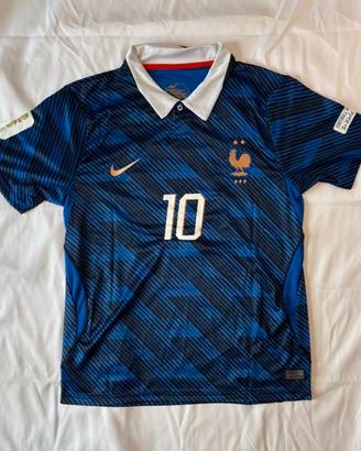 Maglia della Francia Home di Mbappe N 10