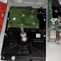 Scheda madre processore disco sata alimentatore...