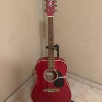 Chitarra Eko rossa