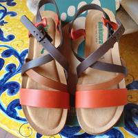 Bionatura sandali in palle multicolore n.38 NUOVI
