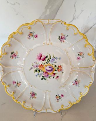 Piatto antico porcellana Jlmenau 1939