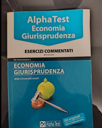 Alphatest Economia e Giurisprudenza 