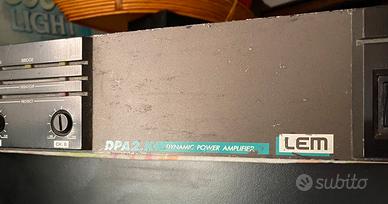 Finale di potenza LEM