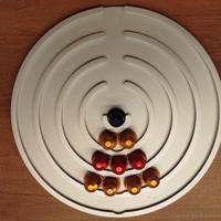 Portacialde circolare da muro