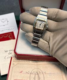 Cartier Santos lady full set 1996 revisionato