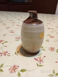 Accendino da tavolo vintage in onice 