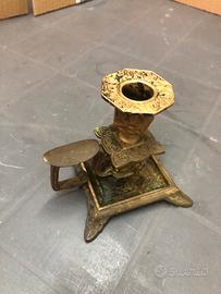 portacandela "bugia" antico vintage