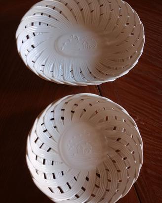 Due Cestini Portapane Mulino Bianco anni 80-90