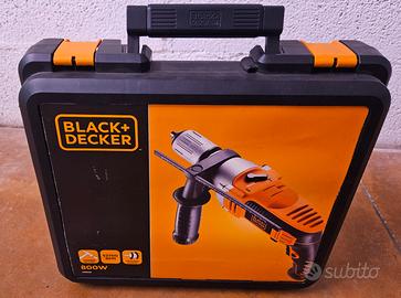 Trapano  Black e decker 800 watt mai usato 