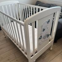 Culla - Lettino Azzurra Design + materasso mai usa