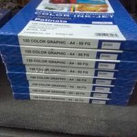 carta fotografica patinata 50 fogli a pacco lotto