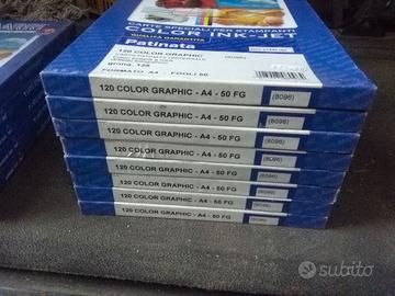 carta fotografica patinata 50 fogli a pacco lotto