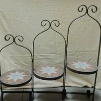 Fioriera ferro battuto 