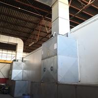Cabina di verniciatura industriale, misure 17x6xh4