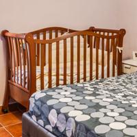 CULLA / LETTINO IN LEGNO