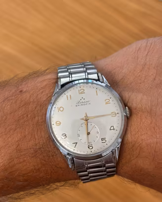 Orologio Perseo Spirofix vintage anni '50