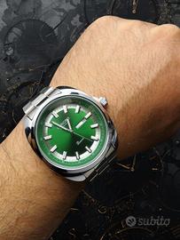 Orologio Uomo Ispirazione Vintage Acciaio 45mm Sil