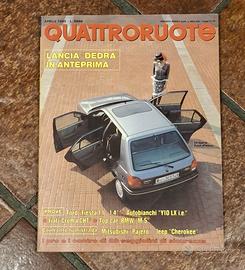 QUATTRORUOTE n. 402  Aprile 1989 rivista originale