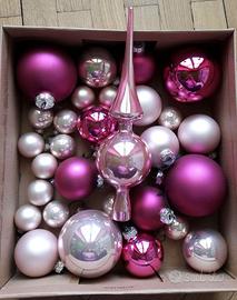 PALLE di NATALE in VETRO