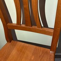 4 sedie  da cucina o soggiorno colore ciliegio