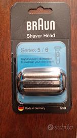 Testina originale rasoio Braun serie 5/6 53B