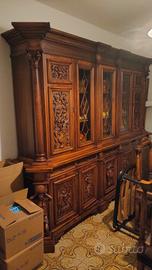 Credenza Tavolo e sei sedie