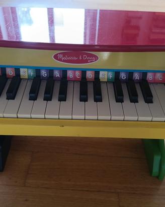 pianoforte per bambini in legno 