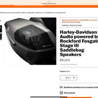 Casse nuove originali Harley Davidson stage 2