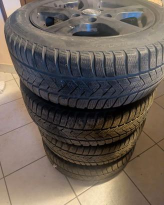 Set 4 Cerchi in lega 16" BMW + Gomme Invernali
