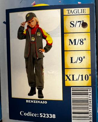 Vestito di carnevale Benzinaio