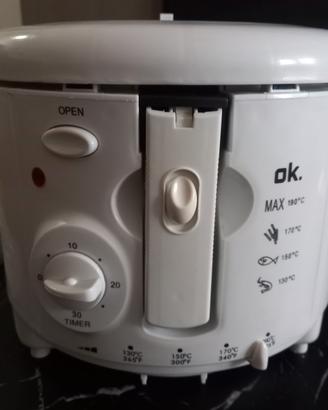 Friggitrice ad olio OK ODF 102W NUOVA mai usata