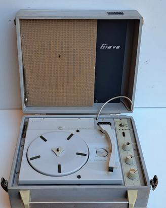 Giradischi Vintage Portatile Lesa Lesaphon – Moder
