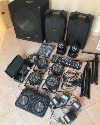 IMPIANTO AUDIO E LUCI