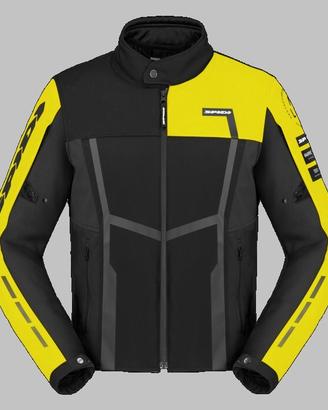 Giacca In Tessuto Spidi Motojoy Giallo Fluo