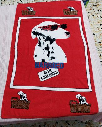 Divertente asciugamano grande dalmata