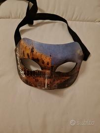 Maschera carnevale artigianato  Bluemoon 
