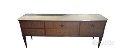 Sideboard minimalista anni 50 Vintage Modernariato