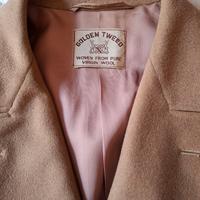 cappotto pura lana color cammello 