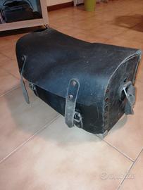 attrezzi borsa da  lavoro in cuoio