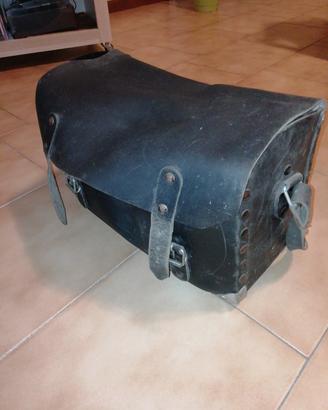 attrezzi borsa da  lavoro in cuoio