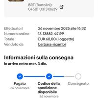 POMPA FRENO ATE 60765000 originale Alfa Romeo