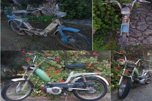 Piaggio Ciao 50 e Morini 50 con librettino + pezzi