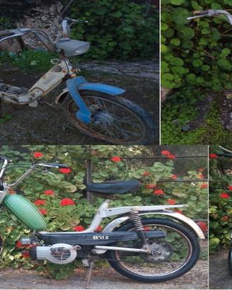 Piaggio Ciao 50 e Morini 50 con librettino + pezzi