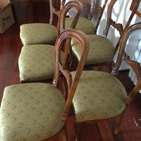 Sei sedie Filippo antiche originali