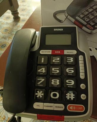 Telefono per anziani Brondi Bravo 105 LCD