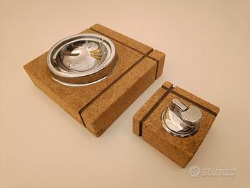 Set da fumo sughero vintage