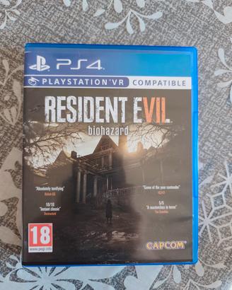 Resident evil bioHazard ps4