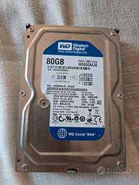 Hard Disk Interno WD 80 Gb