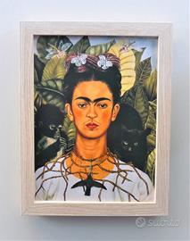 Quadro Frida Kahlo con cornice